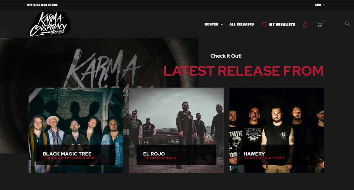 Karma Conspiracy Official Webstore is Online